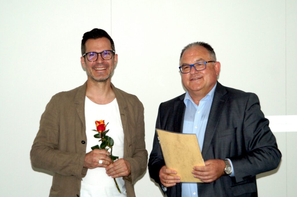 Preisverleihung 2019 mit dem Sieger