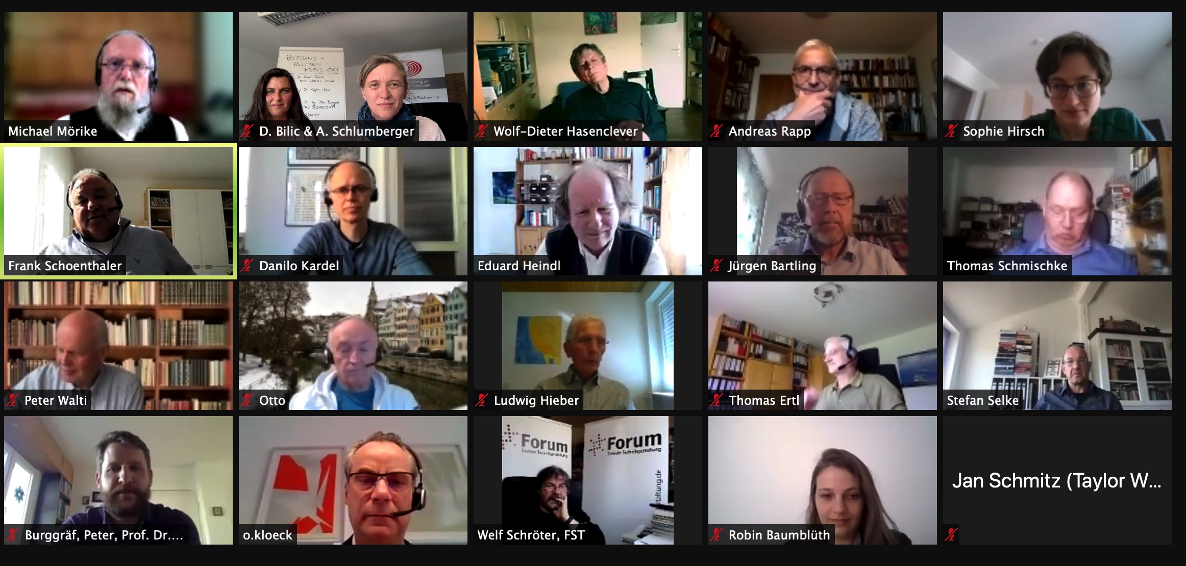 Gruppen Online Meeting